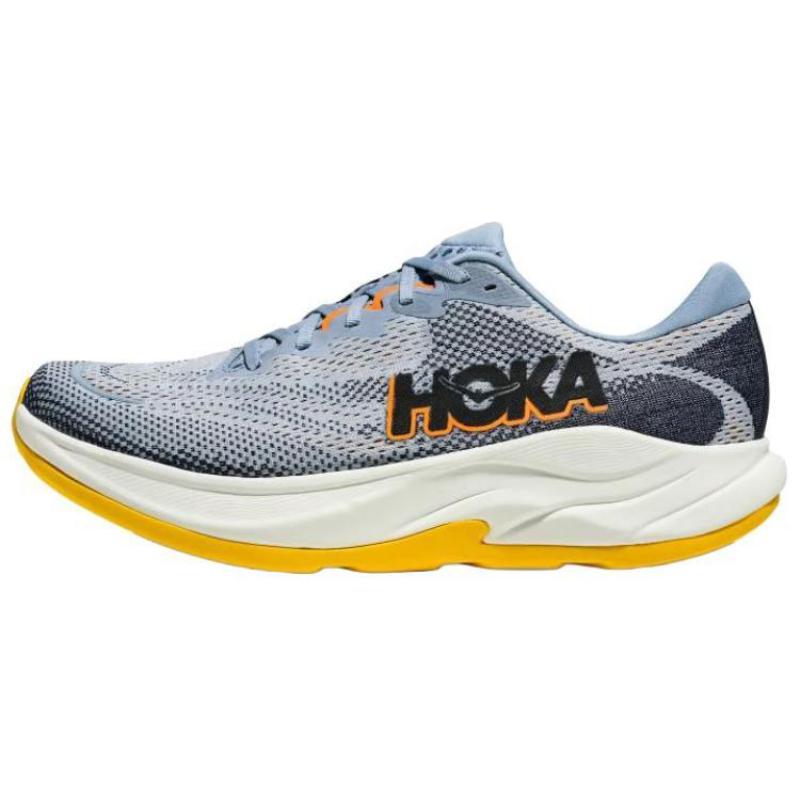 

HOKA ONE ONE RINCON 4 Slip Resistant Abrasion Resistant Low top Training Shoes Men s Blue Sneakers 1155132-DLN 44 синій
