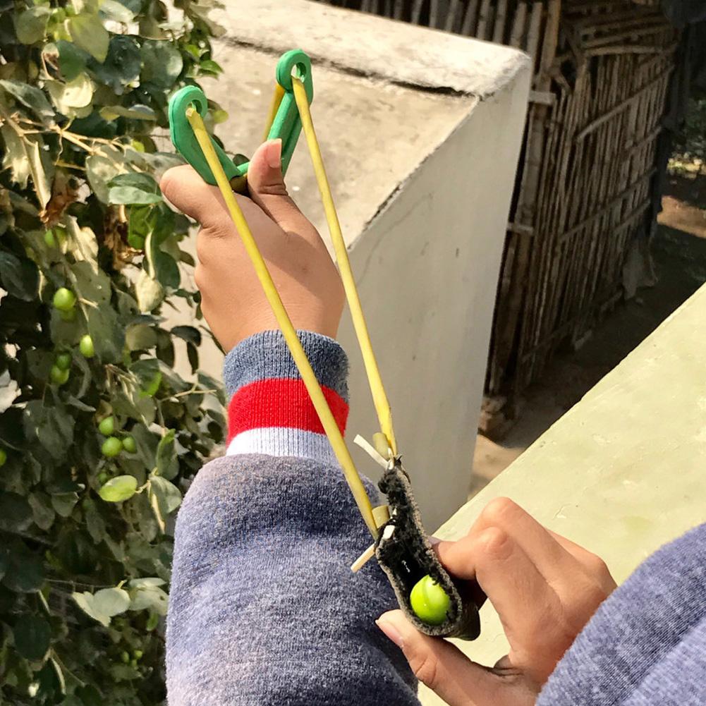 1   3   5M Yellow Soft Natural Latex  S Tube Tubing Band for Hunting Shooting (1m)