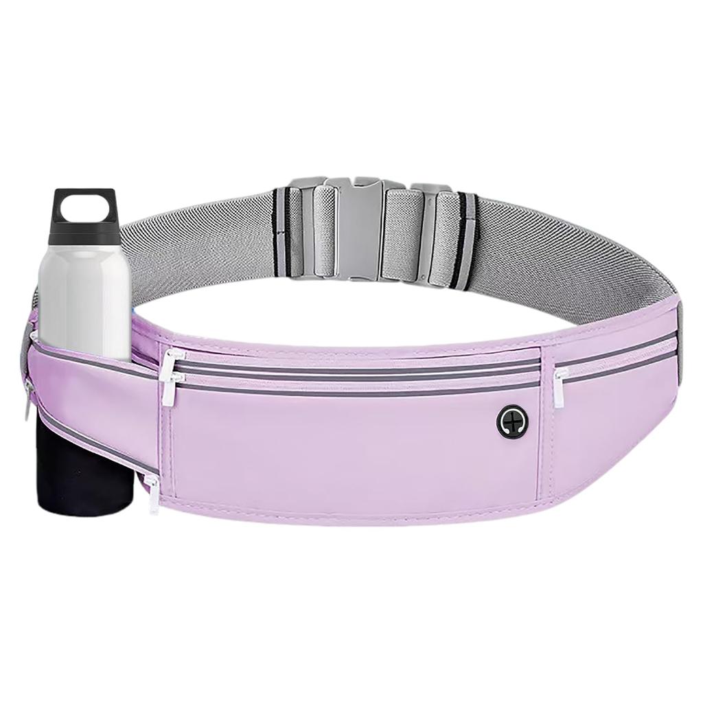Wangyue Running Pouch, Waist Pouch, Large Capacity, Comes with Drink