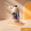 Acrylic Wall Paint - Waterproof, Fade-Resistant, Sun-Protected, White, 2L/1L Large Container for Art & DIY Projects