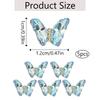 1Bag Butterfly Nail Rhinestones 3D Nail Charms Fashionable Nail Craft Accessories Embellishment for DIY Decoration