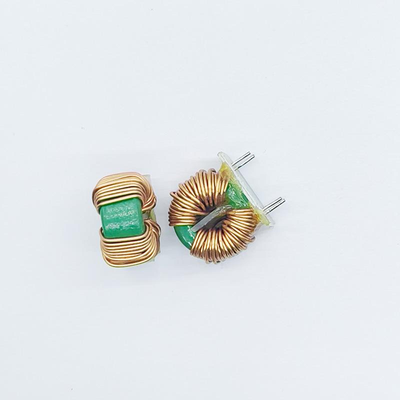 Common Mode Inductor Coil T14x8x7, 0.6mm Wire, 29 Turns, 5mH, 4A, with Base Pin Pitch 10x6.