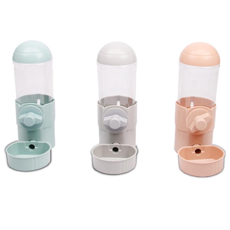 Pet Dog Cats Automatic Feeders Drinking Bowls Container Cage Durable To Use Gift Large Capacity And Large Water Sink