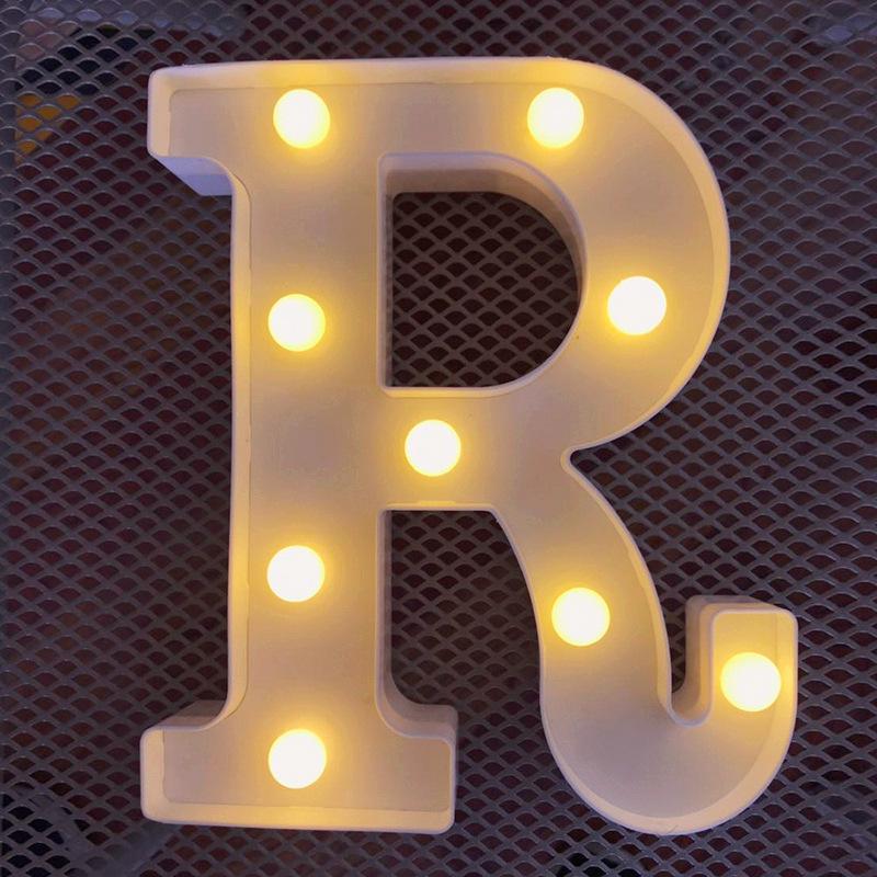 Popular 26-Letter Alphabet, Number & Symbol Lights for Events & Decor