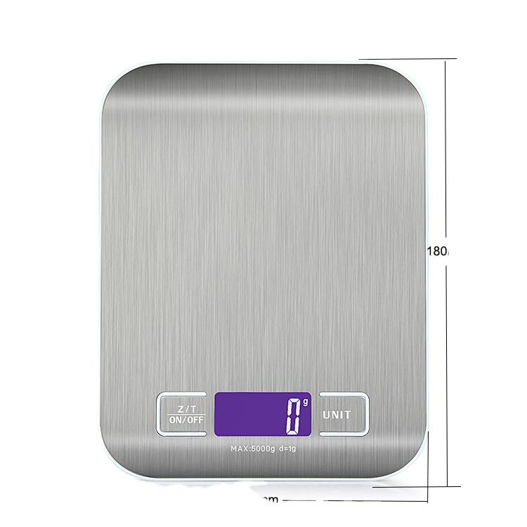 5kg/10kg Electronic Food Multifunctional Stainless Steel Digital Weighing Kitchen Scale