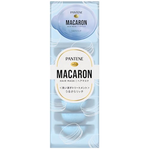 

Pantene macaron hair mask wash-off treatment urasara rich 12 ml x 8 pieces