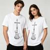 Skillet Rock Band Lyrics Guitar Graphic TShirt for Unisex Unisex 100 Cotton Soft Breathable Casual Summer Streetwear Gift