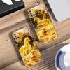 The Golden Fighting Horse For Samsung A 01 52S 04 05S 10 12 13 22 23 24 36 42 M02 Note 10 20Ultra 8 9 Golden Glass Phone Case