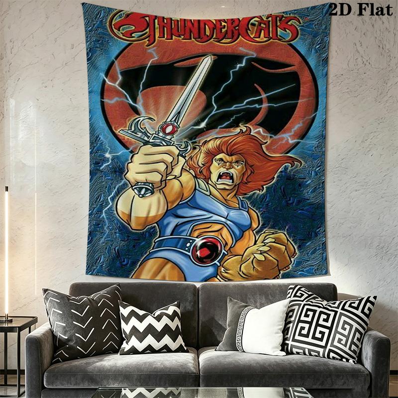 Thunder Cats Pattern Home Decor Tapestry, Wall Hanging, Decorative RV Wall Cloth.MGT0918308
