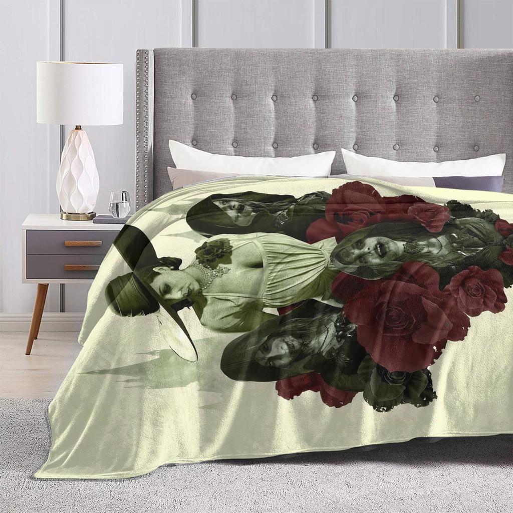 Soft Warm BlanketKids Adult Decorative Lady Alcina Resident Evils Bedding Throws Flannel Bedspread For Couch Chair Bed Cover