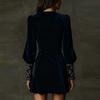 Women's Fashionable Long-sleeved Elegant Dress