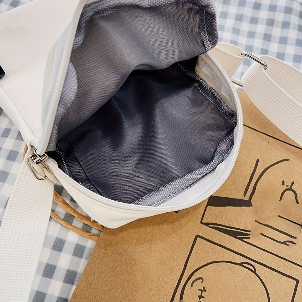 Female Carry- Mobile Phe Bag Fashi Canvas Shoulder Bag Female Outdoor Carry- Oblique Span Female Purse a Bag