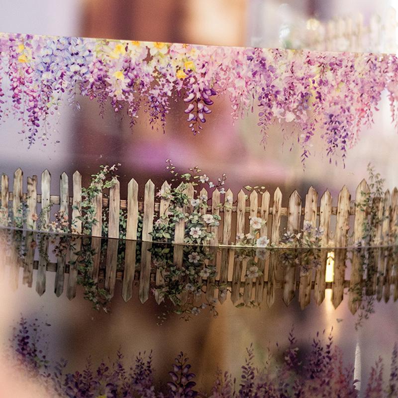 Sky & Ocean Seamless Masking Tape 65mm*2m - Scrapbook DIY Journaling Supplies for Notebook & Phone Case Decoration