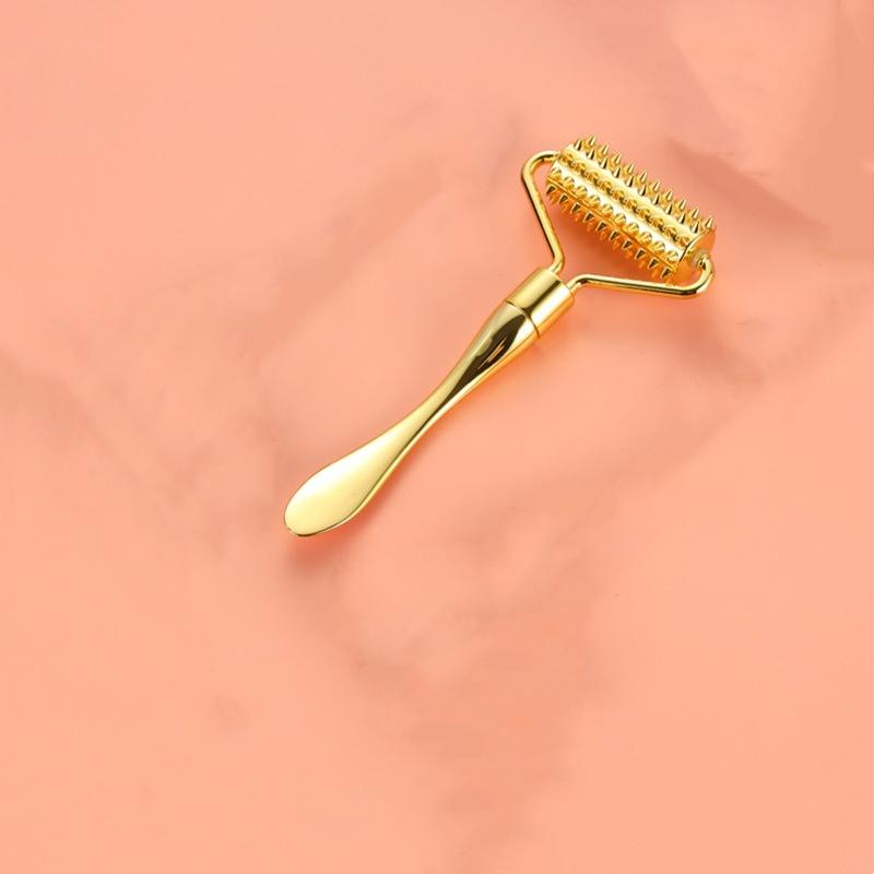 

1pc Micro Needle Facial Massage Stick Stainless Steel Face Massage Roller Gua Sha Tool Face Full Body Beauty SPA Skin Care Tools
