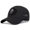 Unisex Skull Embroidery Baseball Net Caps Spring Summer Outdoor Adjustable Casual Hats Dad Hat Sunscreen Hat