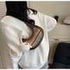 Seaside Underarm Straw Bag Women's 2025 Summer New Fashion Casual Beach Bag Simple Shoulder Oblique Span Bag