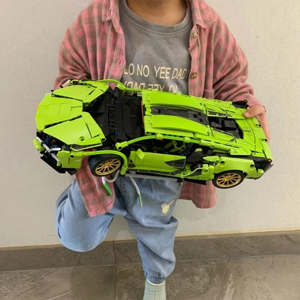 High-Tech-Rennwagen Lambor Sian FKP 37 Bausteine Kompatibel mit 42115 Technisches Steine Set Spielzeug Kindergeburtstagsgeschenke