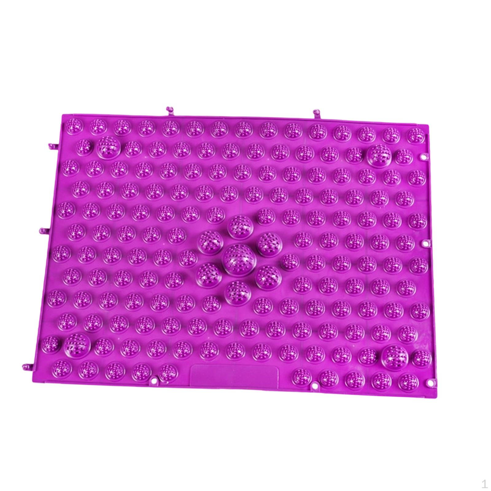 

Acupressure Foot , Lightweight Sensory Mat for Room, Floor Walking And Toe Training. фиолетовый