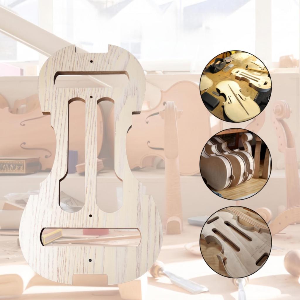 Wooden Violin Internal Mold Accurate Professional Luthier Tool