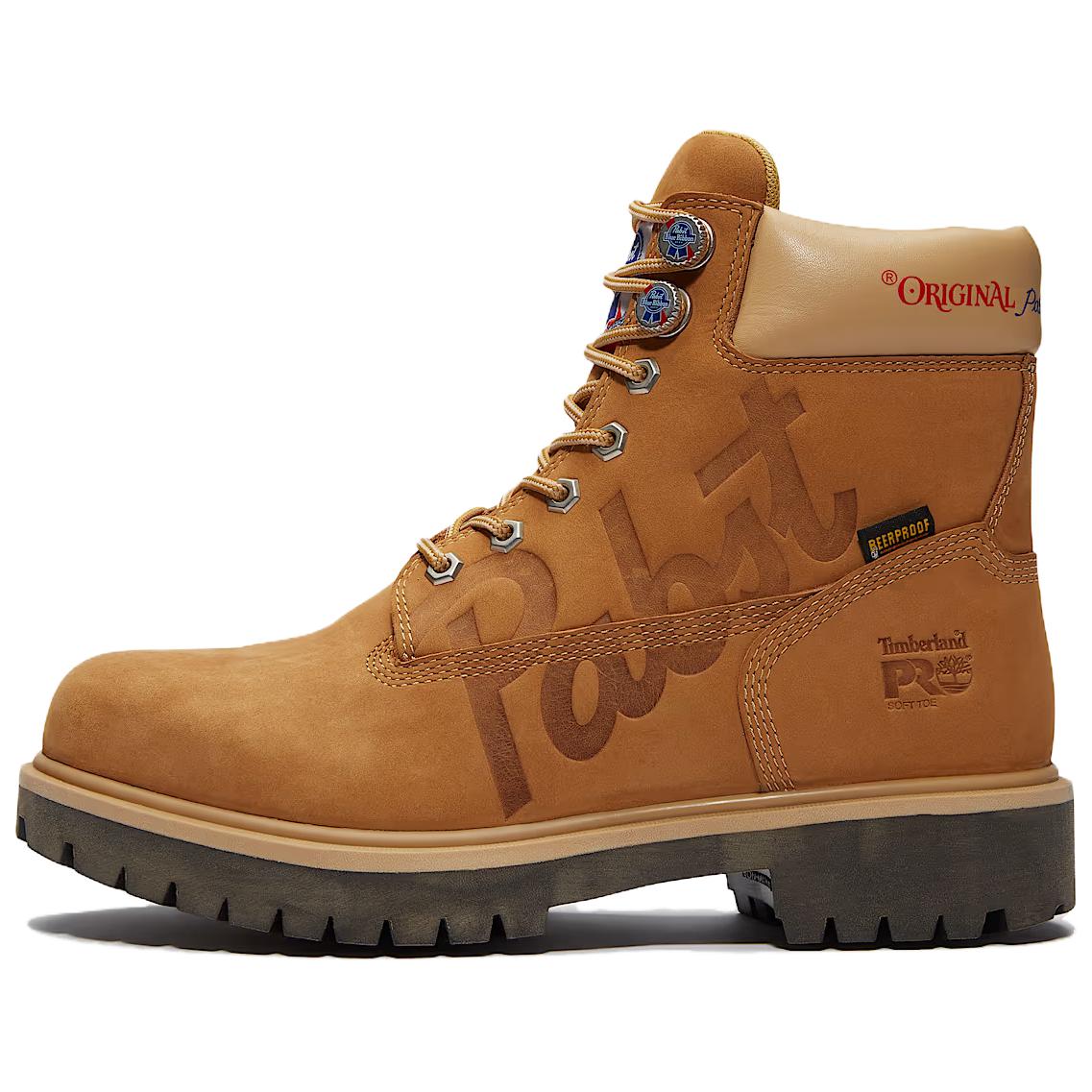 

Timberland Pabst Blue Ribbon X Прочные Модные Удобные Короткие Ботинки для Улицы Мужские ботинки Коричневые TB0A6413EYJ 41