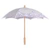 Lace Embroidered Sun Parasol Umbrella Bridal Wedding Dancing Party Photo Show