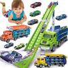 Racetrack Car Coaster Type Rocket Lift Toys Transforming Racing Car Combination Holiday Gift for Christmas Thanksgiving Birthday