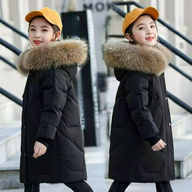 

Детская куртка с пуховым наполнителем, Женская куртка для среднего и пожилого возраста, Утолщенная куртка в западном стиле, Зимний тренд на куртки с наполнителем 170 чёрный