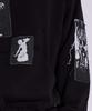 (U) Black Devoted Patch Hoodie