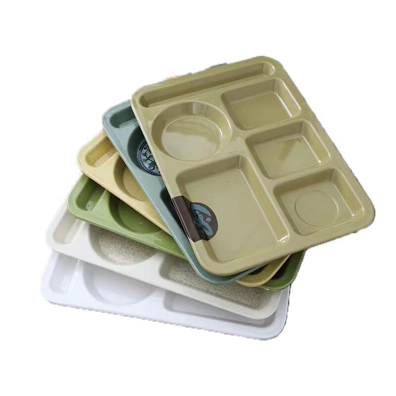 Melamine Multi-Compartment Fast Food Tray