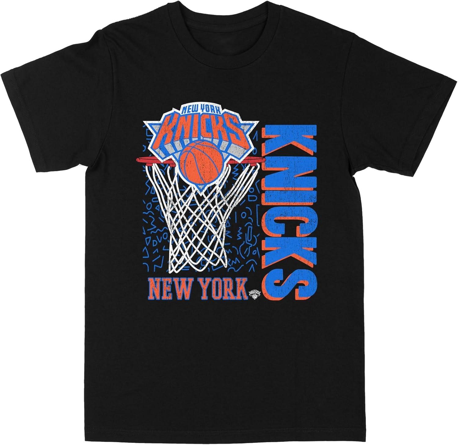 Philcos NBA New York Knicks NY Knicks 90s Black T-Shirt S чёрный