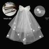 Fairy Forest Style Bow Hair Clip for Brides