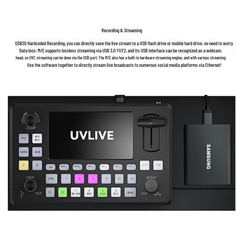 Jia Shiying R2 PRO HDMI Live Broadcast Director Switcher