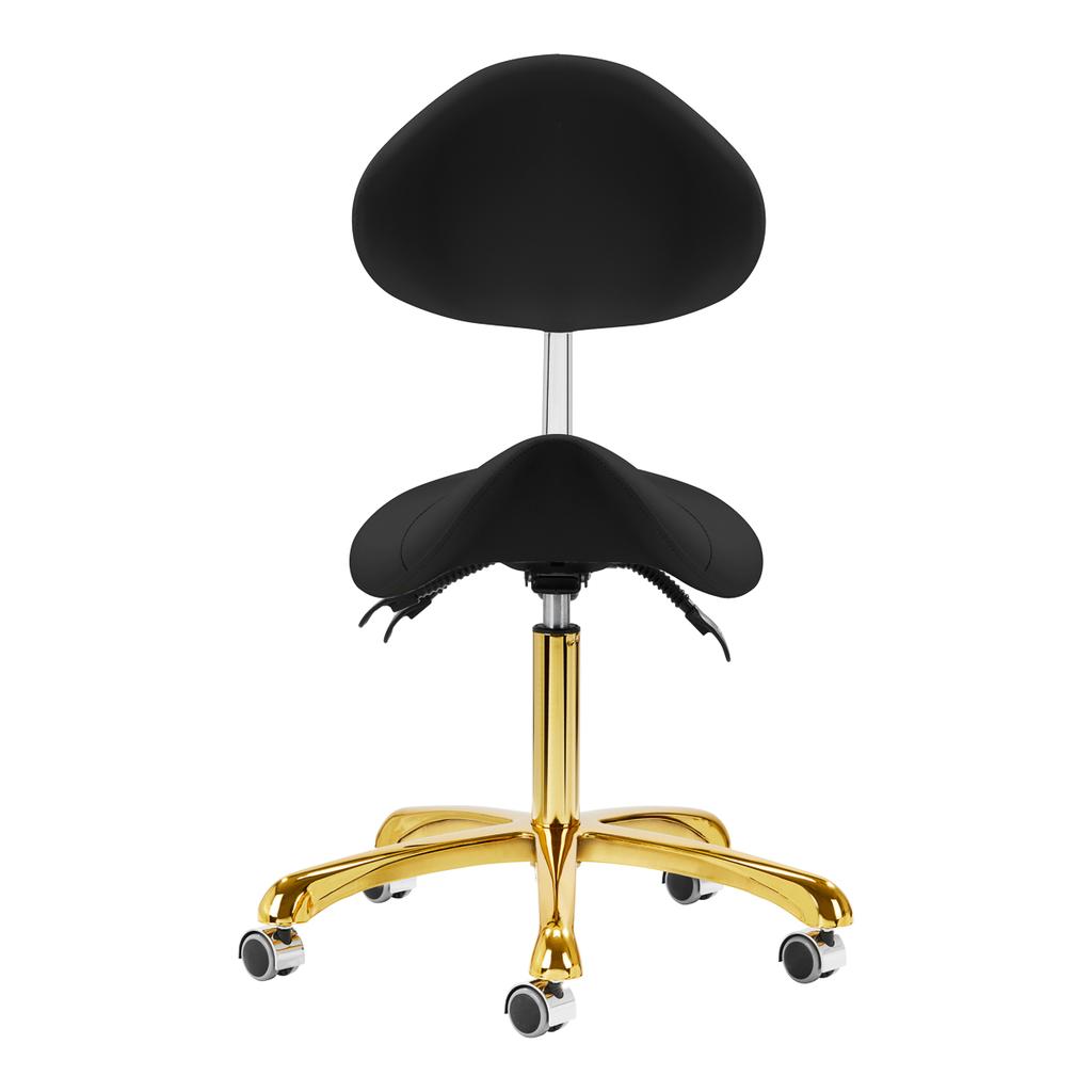Cosmetic Stool 1004 Giovanni Gold Black