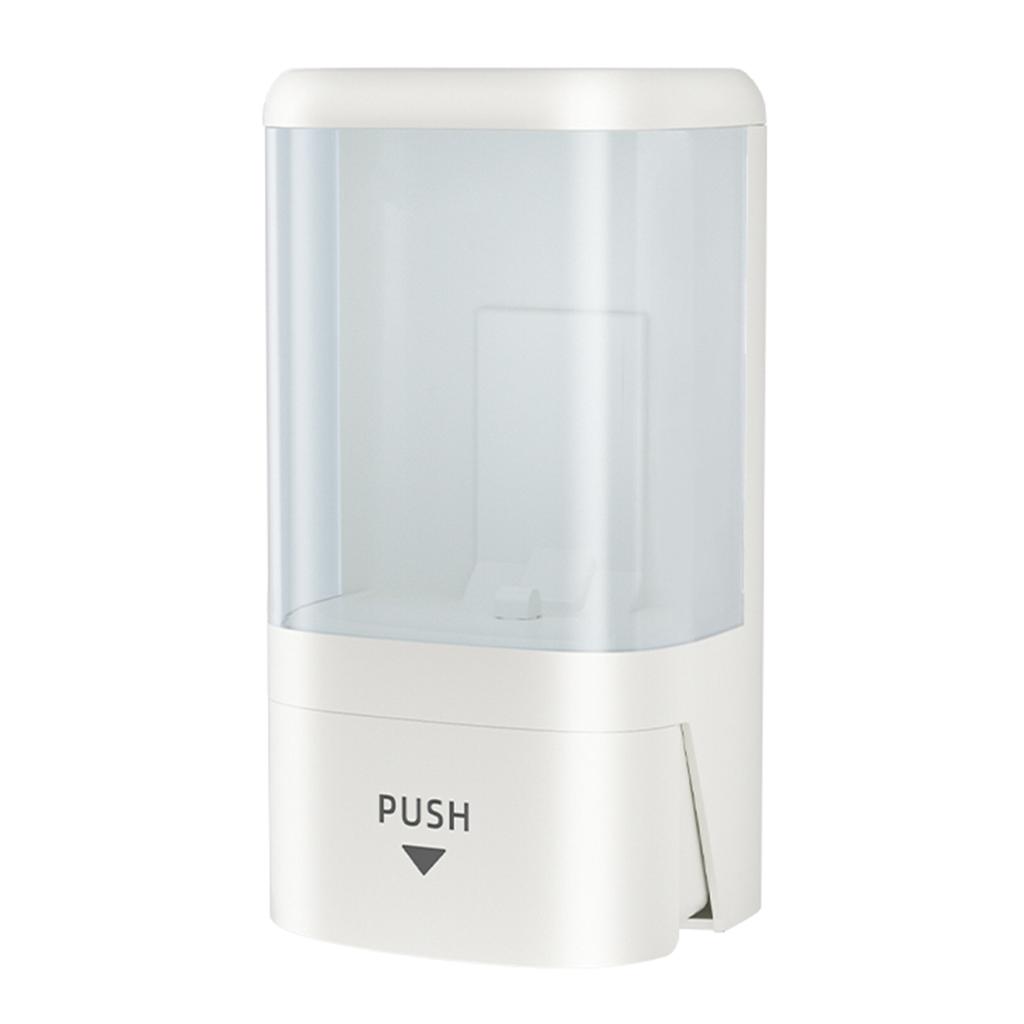 Manual Soap Dispenser Wall Mount Single Compartment Liquid 1200ml Large Capacity with Big Button YW 106