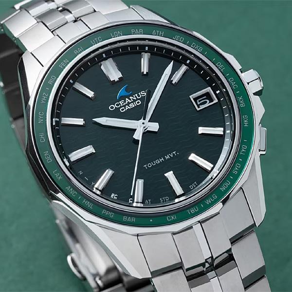 Casio Herre OCEANUS OCW-S400-3AJF [OCEANUS Manta OCW-S400] rundklokke sølv Titan Analog