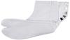 [Fukusuke] Fukusuke Tabi (Japanische Zehensocken) - Spezial-Calico, 5-Haken-Verschluss, Standardtyp, Gebleichte Baumwolle, 1 Paar, Weiß, Hergestellt in Japan,