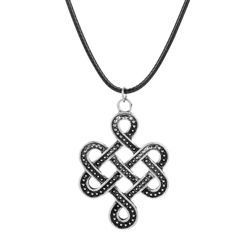 Nordic Jewelry Viking With Geometric Pendant And Electroplated Alloy For Gift For Travelers