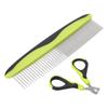 Pet Comb Nail Clipper Wide Dense Comb Teeth Prevents Static Portable Pet Grooming Kit for Cats Dogs Pets