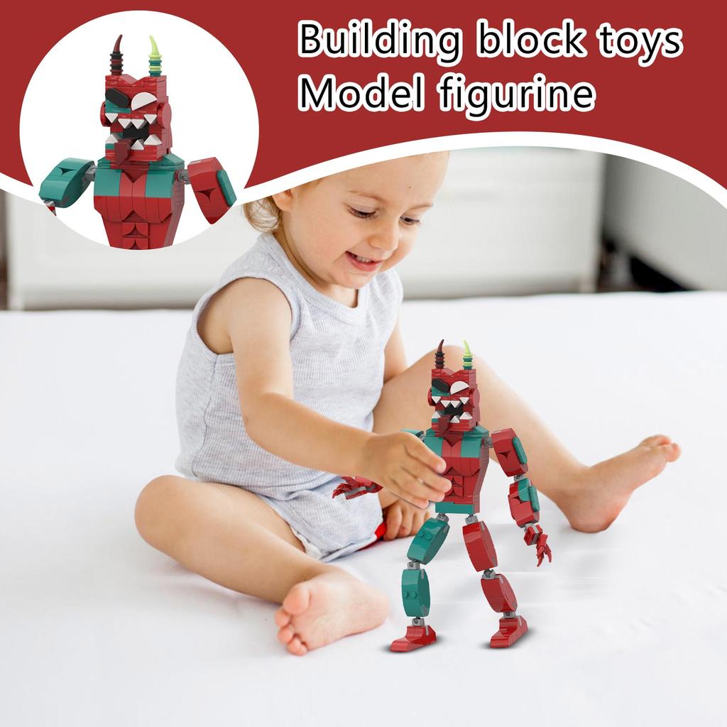 Building Block Toy -Cute Singing Group Children's Educational Enlightenment Building Block Toy