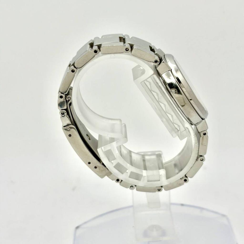 SEIKO Lukia Ladies Silver Lavender Date Watch 062939 [New Battery] 7N82-6E00