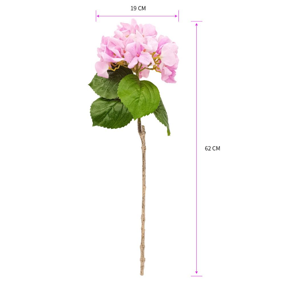Neues feuchtigkeitsspendendes Gefühl Künstliche Hortensie Echte Haptik Seidenblume Kunstblumen Mehrfarbig DIY Brautstrauß Hochzeitsblumen