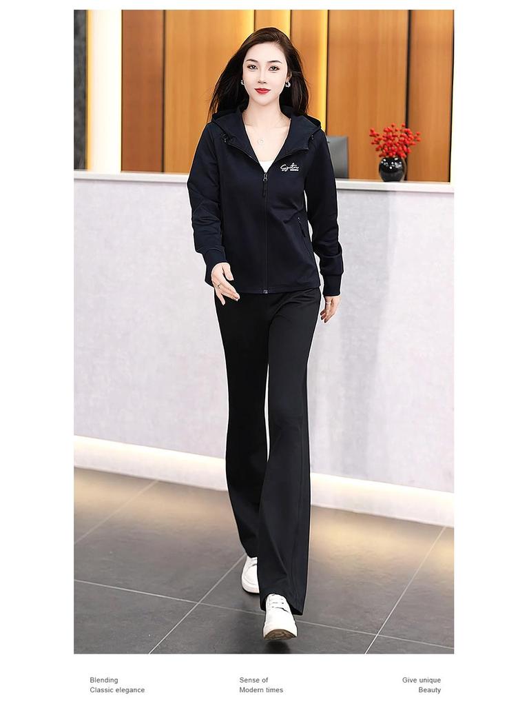 Women's 2025 Hooded Long Sleeve Autumn Coat – Fashionable and Stylish Outerwear