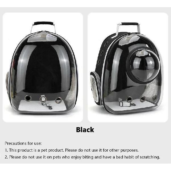 Pet Cat Carrying Bag Space Pet Backpacks Breathable Portable Transparent Backpack Puppy Dog Transport Carrier Space Capsule Bags