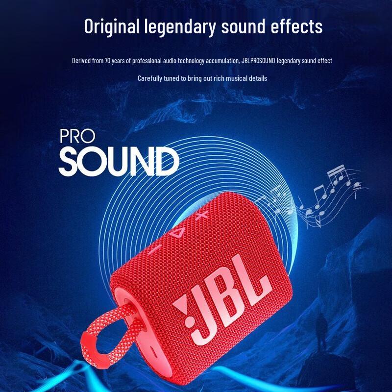 JBL GO3 Portable Bluetooth Speaker