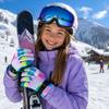 Waterproof Snow Gloves Warm Kids Winter Mittens Fashion Children Ski Gloves  Ski