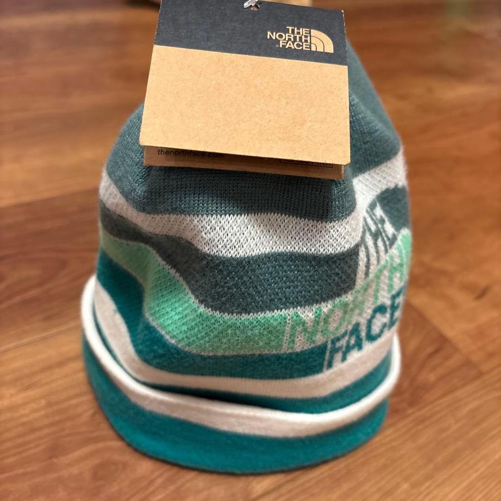 Used The North Face Retro Logo Knit Hat