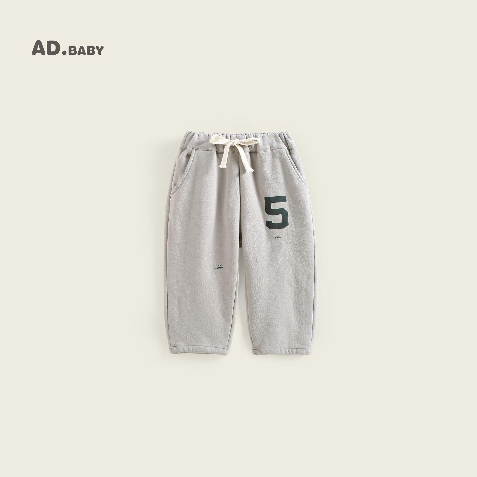 

Детские флисовые брюки в корейском стиле 2025 – модные и приятные к коже для мальчиков и девочек, идеально подходят для осени и зимы. 120 cm миндальный/серый