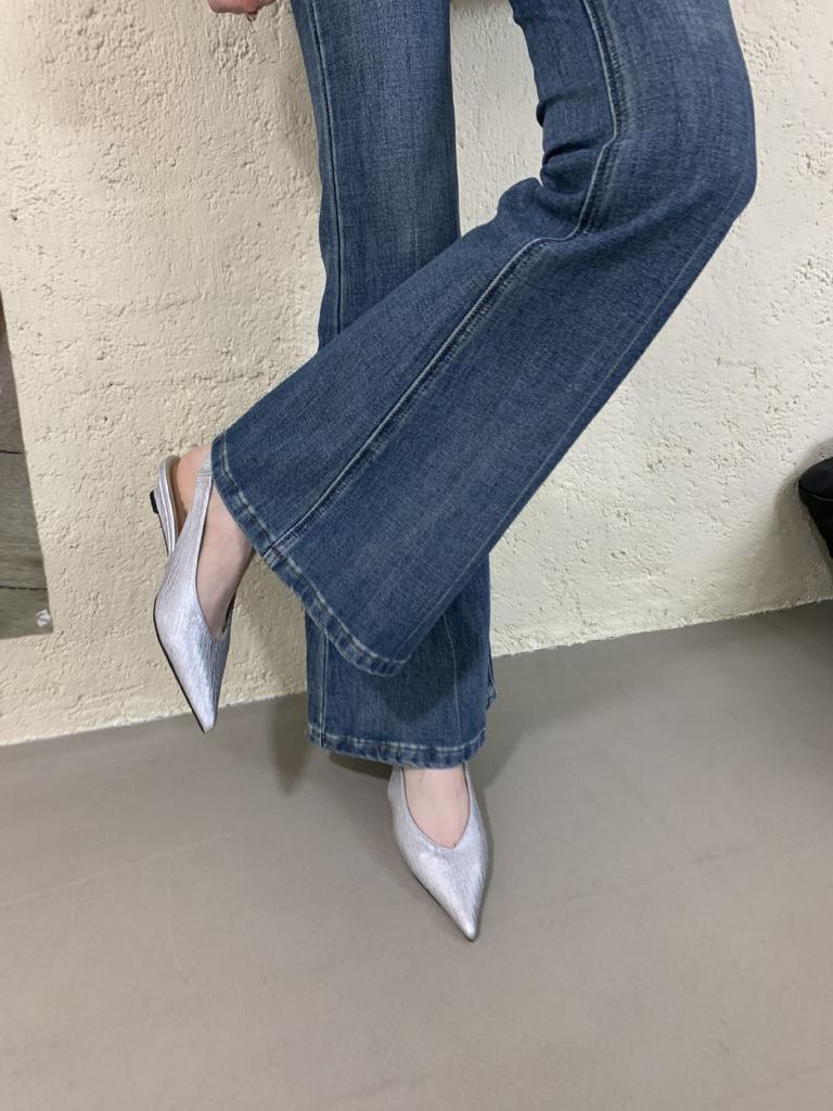 French Fairy Wind Is Not Tired Of Feet, Small Slope Heel Bag Head Sandals, Female Summer After Empty Pointed Muller Shoes