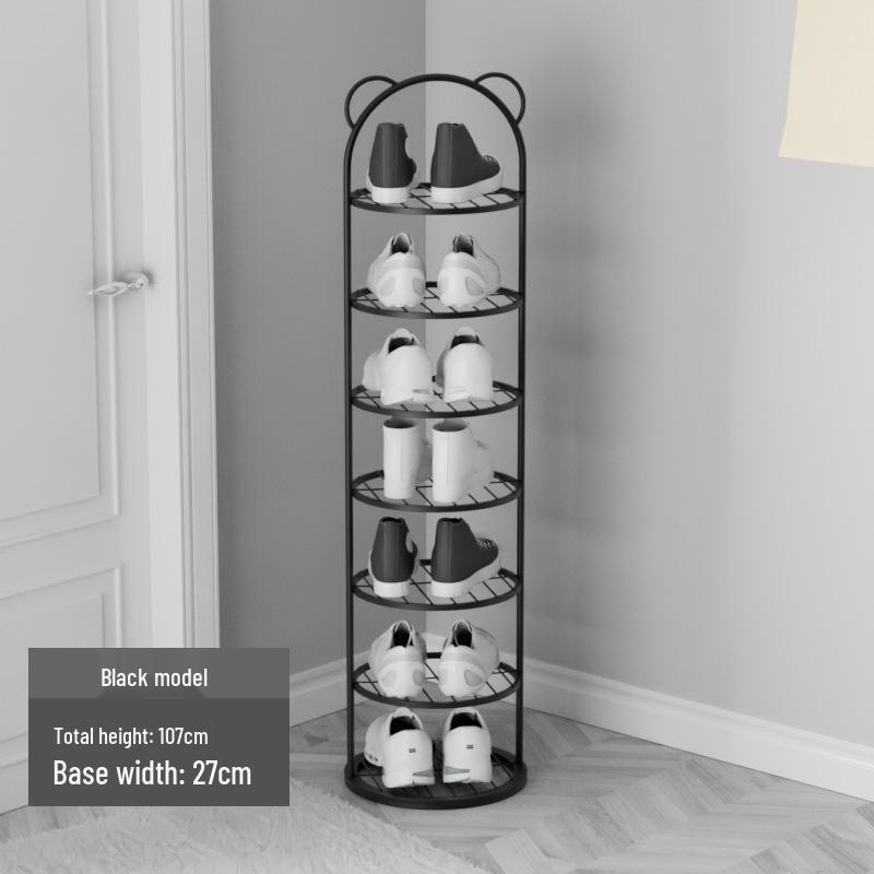Compact Shoe Rack: Space-saving, Durable, Multi-layer Storage for Small Spaces and Doorways
