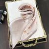 100% Natural Real Silk Scarf Women Print Bandana Square Scarves Wrap Kerchief Elegant Fashion Summer Beach High Quality Hijab